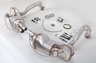 981 OE Soundswitch Sport Exhaust System without tips ( I008 )