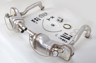981 OE Soundswitch Sport Exhaust System without tips ( I008 )