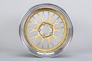 Jante BBS 12x18ET-35,7 flasque alu or