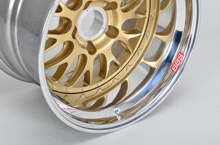 Jante BBS 12x18ET-35,7 flasque alu or