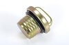 Fuel Cap 911 / 930  1974-79 - Non Locking Screw Type - Gold Galvanized Finish