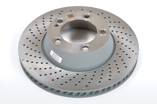 Brake disk rear left  991.1 / 991.2 S ( Steel-brake with Centerlock )