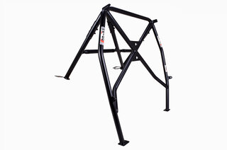 Clubsport Roll Bar 997 GT3 / GT2 - Steel - Bolt In - X-Diagonal + Harness Bar - Without Sunroof