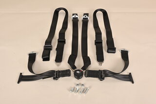 Schroth 6 point belt Profi 2x2 ( FIA ) Model 991/ 992 - Black - (HANS w/ 2" shoulder belts)