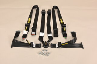 Schroth 6 point belt Profi 2x2 ( FIA ) Model 991/ 992 - Black - (HANS w/ 2" shoulder belts)