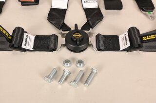 Schroth 6 point belt Profi 2x2 ( FIA ) Model 991/ 992 - Black - (HANS w/ 2" shoulder belts)