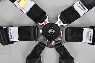 Schroth 6 point belt Profi 2x2 ( FIA ) Model 981/ 718 - Black - (HANS w/ 2" shoulder belts)