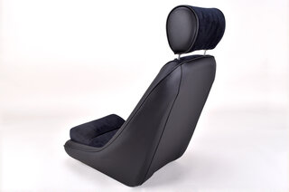 Classic RS Sport Seat - Soft Grain Vinyl Bolsters / Black Corduroy Inserts