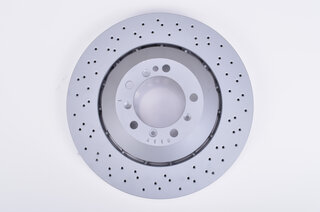 Brake disc front left Cayman GT4 (-450)