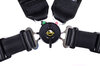 Schroth 4 Punkt Gurt Profi 2 ASM 76/50mm rechts schwarz  FIA, mit Flexibelt