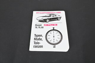 Technisches Handbuch 928 78-80, deutsche Sprache