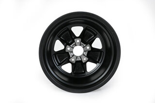 Jante 9x16 ET15 Classic-Design noir mat/alu