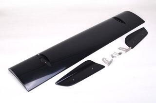 996 GT3 RS Rear Spoiler Wing Blade with End Plates - Carbon - Adjustable - For Paint