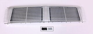 Lufteinlassgitter zweiteilig Chrom für Motordeckel 911/ 912 bis 1968