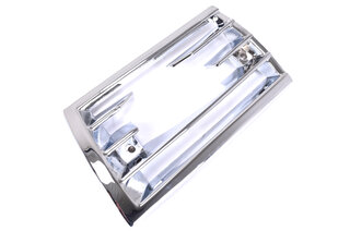 Grill front left chrome 69-73 open for foglights ( metall chrome )
