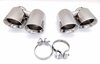 Exhaust Tip Set 991.1 - S Model - Stainless Steel - Ø 2x 89mm per Endtip
