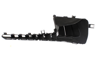 Air duct cover-frame fender left 991.2 GT3RS - Black matt