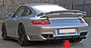 Rear Diffusor 997.1 Turbo - Moshammer - Black, for paint