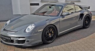 Body Kit 997.1 Turbo - Moshammer - Downforce Aero Kit - Black, for paint
