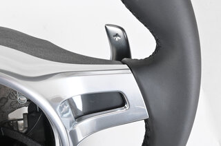 Sport-Lenkrad Leder Schwarz mit Schaltpaddel - PDK