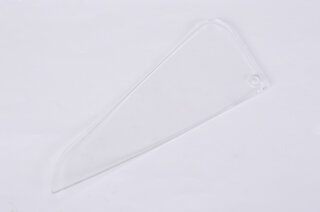 Side window left clear 911/ 912 Targa 1965-73  (Glass) for chrome frame
