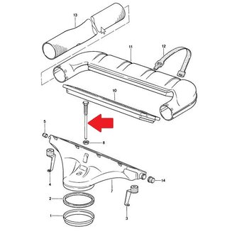 Air Cleaner Screw 928 1978-79 - New Old Stock