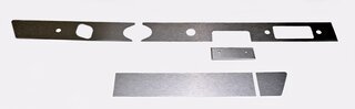Dashboard panel 5-pieces aluminium 911 65 - 69 with ashtray cover 104x40mm