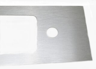 Dashboard panel 5-pieces aluminium 911 65 - 69 with ashtray cover 104x40mm