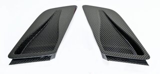 TechArt Front Hood NACA Duct Set 991.2 GT2 RS / 991.2 GT3 RS - Visible Carbon - Glossy Finish