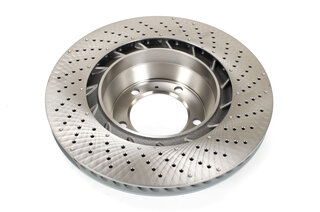 Brake disk rear left  997.1 / 997.2 TT ( Steel-brake with Centerlock )