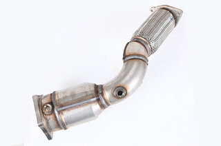 Abgasrohr mit Katalysator, rechts vorne - Austauschteil