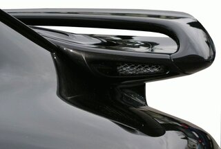 Aileron type - bi-turbo S - avec entrées d'air (Qualité OEM) - carbone à peindre