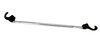Front Strut Brace 991.1/ 991.2/ GT3 RS - Aluminum - Black Mounting Brackets + Silver Bar