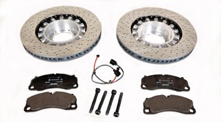 Brake service kit front 991.1/.2 TT steel brake ( -I450)