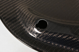 Fronthaube 987/997 Sichtcarbon (Glänzend) aussen und innen