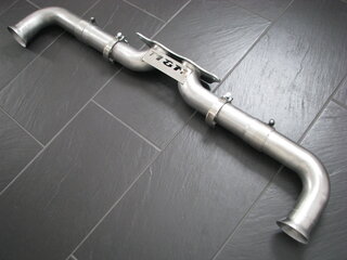 Supercup Pipe 997.2 GT3, Stainless Steel Ø70mm, Export Racing / Street