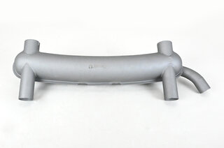 Schalldämpfer Strasse/Rennen 63-75, 2x Eingang, 2x Ausgang 70mm ohne TÜV