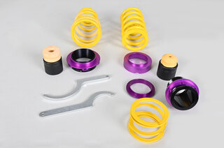 Spring set front + rear height adjustable (Thread springs) 992 C2/C2S/C4/C4S