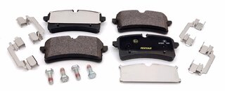 Brake pad set  rear Macan with 18inch Brake - Red Caliper