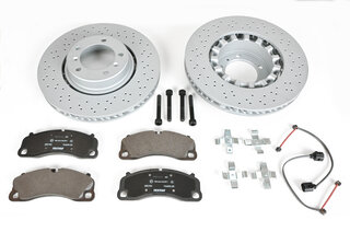 Kit service freins AV complet 991.2 S ( 009 ) disques acier