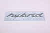 Inscription rear "hybrid" - Chrome