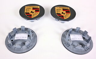 Center Cap Set - coloured crest - platinum matt for 20/21 inch OE rims
