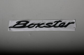 Schriftzug "Boxster" Schwarz
