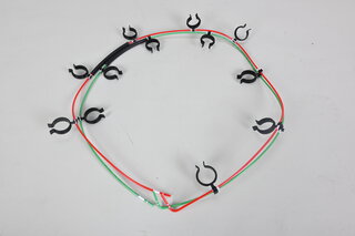 Wire harness suspension pump