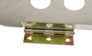 Couvercle pour coffre de clim en alu perforé 911/ 930 1978-89