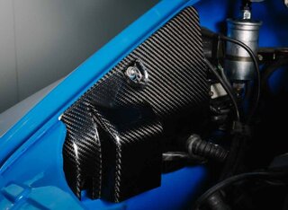 Rear Fuse Panel Cover - Carbon Fiber - 911 74-89