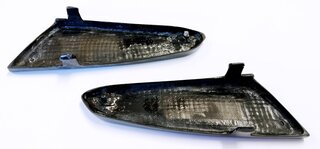 Abdeckblenden Satz (2Stk.) Türöffner innen - Sichtcarbon - 991 / 981 / 718 / 958.1/958.2 / 970