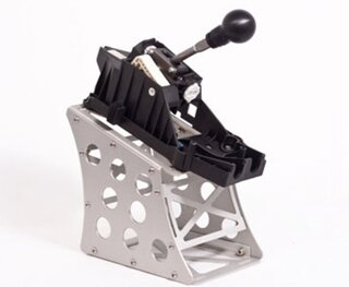 Erhöhung für Schalthebel - 17,78cm - Silber - 986 / 987 Boxster/Cayman