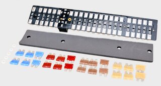 Boite à fusibles 21 broches - 911  74-89 - relais de phares avec joint intégré