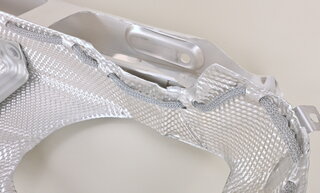 Bumper reinforcement 997.1 GT2/ 997.2 GT2RS